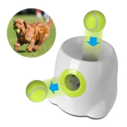 Toys Dog Toy Balls With 3 3/6/9M Navidad Section Emission Catapult For Dogs Accessories Ball Throwing Machine Automatic Launcher