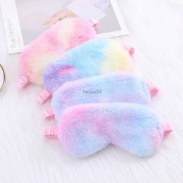 Sleep Masks Cute Series Rabbit Hair Sleep Soft and Comfortable Skin-friendly Silk Eye Protection Mask Shade Sleep