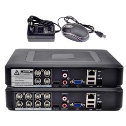 AZISHN 5MP 5 in 1 CCTV Mini DVR TVI CVI AHD CVBS IP Camera Digital Video Recorder 4CH 8CH AHD DVR NVR CCTV System 5MP2MP 240219