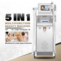 IPL machine hair removal e light breast lift up ND YAG Laser tattoo removal multifunctional machine