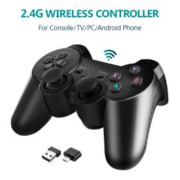 Gamepads 2.4G Wireless Game Controller for Android Game Controller / PC / PS3 / TV box and for smart phone game remote controller