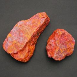 Jewellery Natural Stone Ornaments Realgar Mineral Crystal Gynoecious Ore Specimen Stone Geology Science Teaching Collection And Viewing