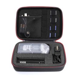 Radio for Zoom H1/h2n/h5/h4n/h6/f8/q8/h8 Microphone Tool Box Waterproof Shockproof Storage Sealed Case Impact Suitcase Accessories