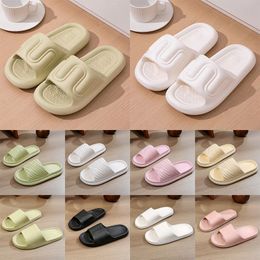 Summer New Slippers Hotel Beach Indoor Couple Comfortable Soft Sole Lightweight Guest Slippers Deodorising Women's Slippers 004