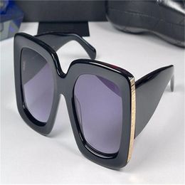 Modedesign-Sonnenbrille 5435, klassischer großer quadratischer Plattenrahmen, einfacher und vielseitiger Stil, Outdoor-UV400-Schutzbrille, Top-Qual207S