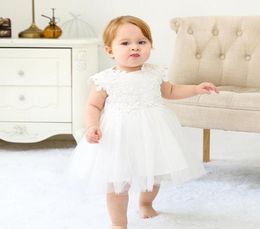 Girl039s Dresses Baby Girls Infant Baptism 1 Year Birthday Princess Wedding Ball Gown Tulle Tutu Clothes Party ToddlerGirl0399319582