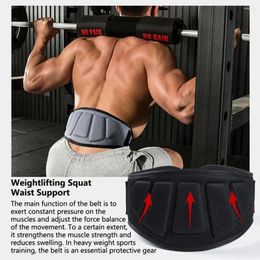 Waist Support Weight Training Belt Adjustable Ergonomic Strong High Elasticity EVA Fitness Girdle Weightlifting Belts Gym