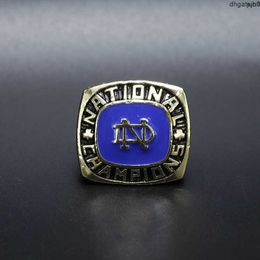 I9w9 Designer Commemorative Ring Band Rings Ncaa 1966 Notre Dame Championship Ring Customized O9wc