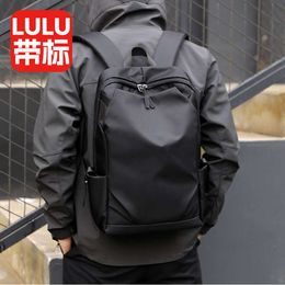 Designer Lululemens Bag Luluemon Fashion Backpack Mens 2022 New Fashion Leisure Travel Computer Bag High School Middle School Big Lulu