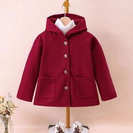 Down Coat Winter Jacket For Kids 2024 Vintage Version Fashion Thickening Handsome Mid-Length Keep Warm Casual Children'S Clothing