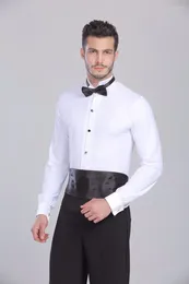 Stage Wear 2024 Arrival Men Ballroom Dance Shirt Red/White/Black Top Collar/Swallow Collar Man Latin