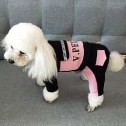 Jackets Dog Clothes Printed Pattern Jumpsuit Clothes Small Dog Puppy Clothes Sportswear Pet Jacket Clothes