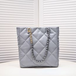 Women Designer Bags Large Capacity 19bag Shopping Bag Leather Bag Diamond Lattice Chain Bag Sheepskin Tote European and American Style