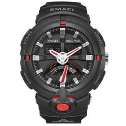 New Watch Smael Brand Watch Men Fashion Casual Electronics Wristwatches Clock Digital Display Outdoor Sports Watches 16373065