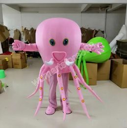 2024 Halloween Super Cute Christmas octopus Mascot Costume Birthday Party anime theme fancy dress