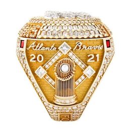 Whole 2022 Atlanta championship ring fans' commemorative gifts to wear on the stadium290R