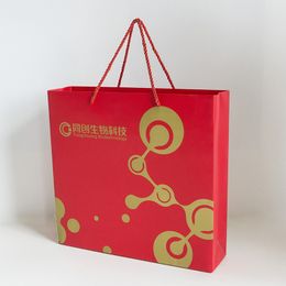 rote festliche Feiertagsverpackungsbox, modische Business-Set-Geschenkbox, Himmel-und-Erde-Abdeckung, Handtaschenverpackungsmaterial im Großhandel