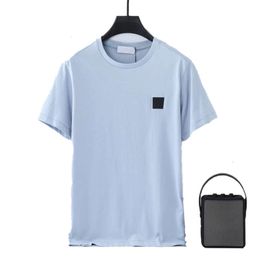 2024 Summer lovers leisure time Polo shirt cotton Mens T-Shirts Loose and simple printed letter crew neck short sleeves 8612ess