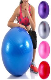 Exercise Ba Anti-Burst Yoga Ba Balance Ba for Pilates, Yoga, Stability Training and Physical Therapy 45cm-95cm Size Fitness Bas8924514
