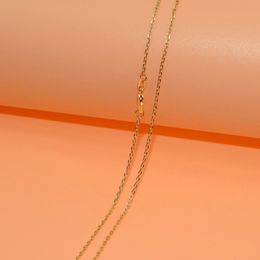 1pcs Whole Gold Filled Necklace Fashion Jewellery Singapore Link Chain 2mm Necklace 16-30 Inches Pendant Chain201z