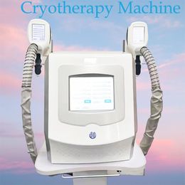 Cryolipolysis Cryotherapy Machine Body Slimming 2 Cryo Handles Work Together Fat Freezing Slimming Fat Removal Cryo Body Sculpting Machine