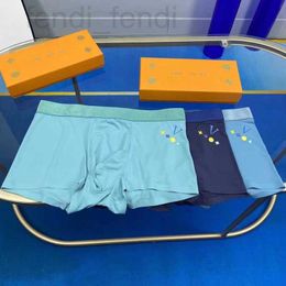 Underpants Designer Undernts Mens Unears Curto Unear Boxer I Silk Suer Seção Ultra Fina 2024ss Popular Solto Shorts Cabeça Slit QAQ 2Q4A