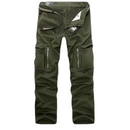 Pants 2023 Autumn Winter New Men's Casual Overalls Men Multipocket Plus Size Pants Male Fashion Military Tactical Trousers