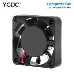 Fans 10pcs DC 12V 2pins 3pins Computer CPU Cooler PC Fan Mini 4010 Cooling Fan 40*40*10mm Turbo Exhaust Fan Heatsink Exhaust Blower