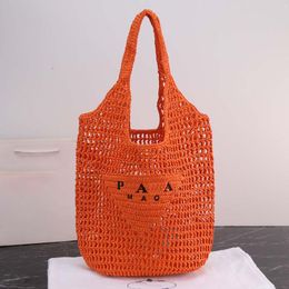 Einkaufstasche, luxuriöse Strandtasche, Einkaufstasche, Designer-Tasche, hochwertige, modische, gewebte Tasche, Strohtasche, schwarze Aprikose, Outdoor-Reisen, große Luxus-Designer-Handtasche