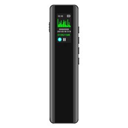 Players 8GB Digital Voice Recorder Voice Activated Recorder Dictaphone MP3 Player 3072KBPS HD Recording Noise Reduction Timing Recording