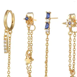 Dangle Earrings 6 Pieces Geometric Lightweight Stud Earring Jewellery