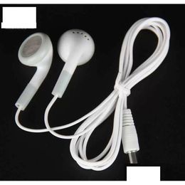 Cell Phone Earphones Good Est Disposable Headphones Low Cost Earbuds For Theatre Museum School Library El Hospital Drop Delivery Pho Dhvf4