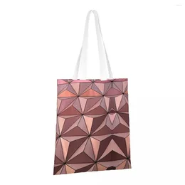 Shopping Bags Epcot Architecture Design Reusable Grocery Folding Totes Washable Lightweight Sturdy Polyester Gift