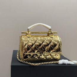 Flap Mini Women Shoulder Bag 18CM Designer Wallet Gold Hardware Crossbody Underarm Fanny Pack 5-Color Vintage Suitcase Street Casual Bag Key Pouch Pochette Sacoche
