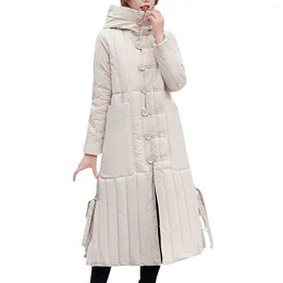 Women's Trench Coats Winter Over Knee Jacket Zipper Down Coat Thickened Women Maternity Womens Tall Jackets