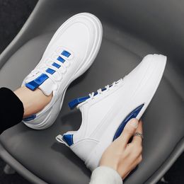 Shoes Men's spring and summer new thick sole breathable casual shoes sports walking shoes GAI Young students explosive small white shoes