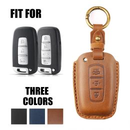 Luxury Genuuine Leather Car Key Case Cover for Kia Sportage R K3 K5 Forte