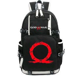 Backpack Game God of War Backpack Student School Travel bag New Laptop Bags Boy Girl Unisex Oxford Blue Backpacks