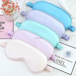 Sleep Masks Imitation Silk Shading Sleep Mask Travel Relaxation and Health Sleep Eye Care Tool