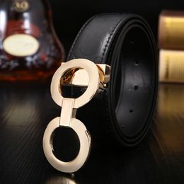 Gold plated silver buckle designer mens belts holiday outdoor casual simply cintura ladies cowhide leather flexible belts for women jeans thin elegance YD022 C4