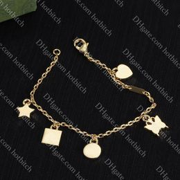 Luxury Chain Bracelet Designer Women Gold Bracelet High Quality Lady Charm Bracelet Luxury Womens Jewelry With Box