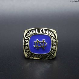 J0vn Designer Commemorative Ring Band Rings Ncaa 1949 Notre Dame University Championship Ring Customized 8lrd