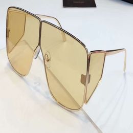 708 Sunglasses Spector Shiny Gold Shades Sonnenbrille occhiali da sole Men Sunglasses glasses with box283i