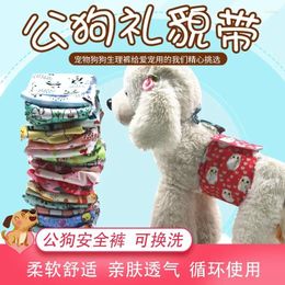 Dog Apparel Pet Physio Pants Pee Pads Absorbent Diapers Male Wholesale