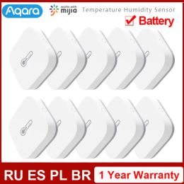 Control Aqara Temperature Sensor Smart Air Pressure Humidity Environment Sensor Smart Control Zigbee Smart Home For Xiaomi Mijia Homekit