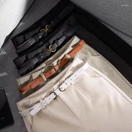 Women's Pants Spring Winter High Waist Women Korean Style Trousers With Belted Slim Harem Female Long Y2k Clothes