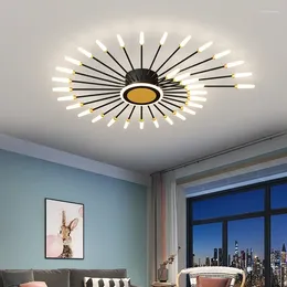 Ceiling Lights Living Room Nordic Decorate Bedroom Lamps Modern Romantic Surface Mounted LED Chandelier Restaurant Light