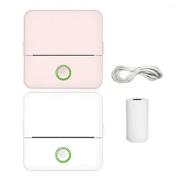 Bluetooth-compatible Mini Smart Pocket Printer With USB Cable Po Label BT4.0 Wireless Impresora Paper Inkless