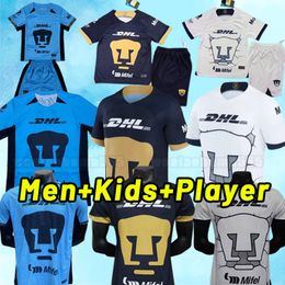 Player Fans DANI ALVES UNAM Soccer Jerseys Liga MX 2023 2024 home away 3rd C.GUTIERREZ H.MERITAO J.I.DINENNO DEL PRETE SALVIO 23 24 football men kids shirt home away third