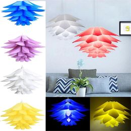 50cm Lotus Chandelier Pendant Lampshade DIY Puzzle Lights Modern Lamp Shade for Light Ceiling Lampshade Decor Indoor D3.0